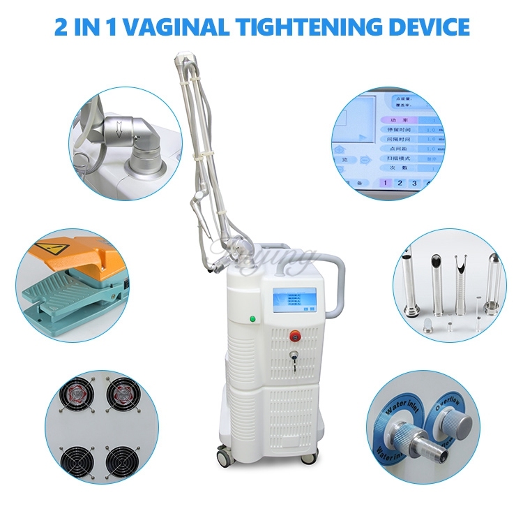 Hotest Fractional CO2 Laser Equipment Skin Resurfacing Vaginal Tightening Machine