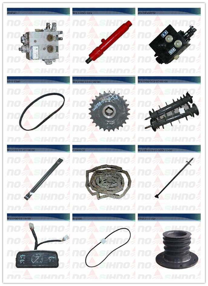 World Brand Ruilong Model Combine Harvester Spare Parts