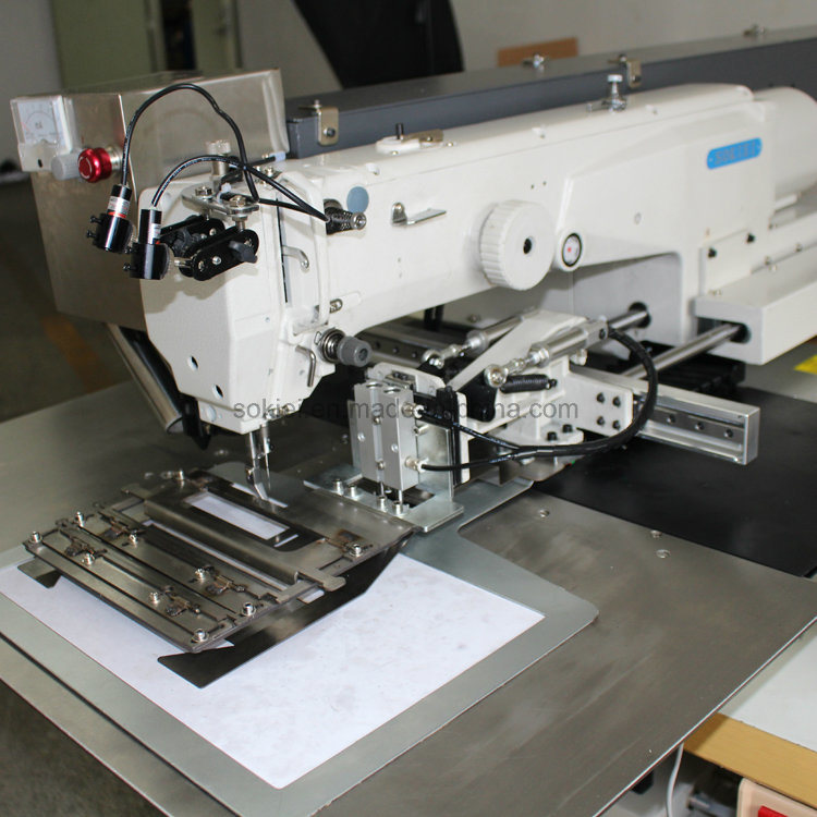 Automatic Laser Pocket Cutting Industrial Sewing Machine