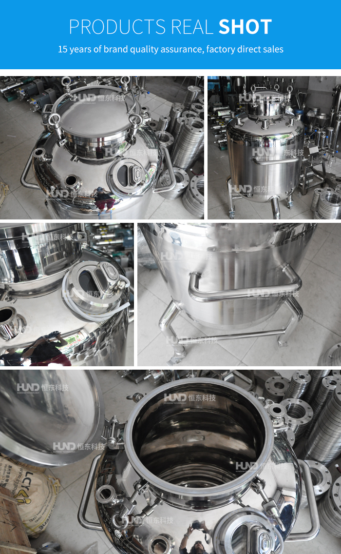 Stainless Steel Vacuum Insulated Chilling Milk Heating Storage Drums/Vat