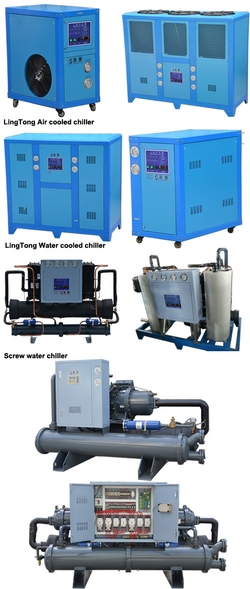 Open Type SANYO Compressor Water Cooled Industrial Chiller / Water Cooled Scroll Chiller