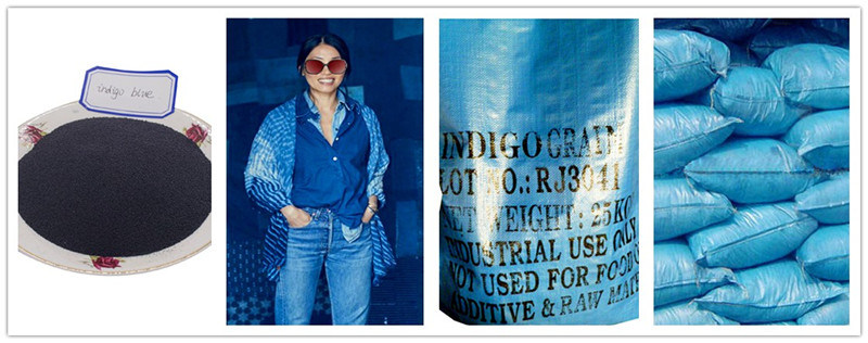94% Vat Blue Indigo Blue Dye Powder for Textile Dyestuff