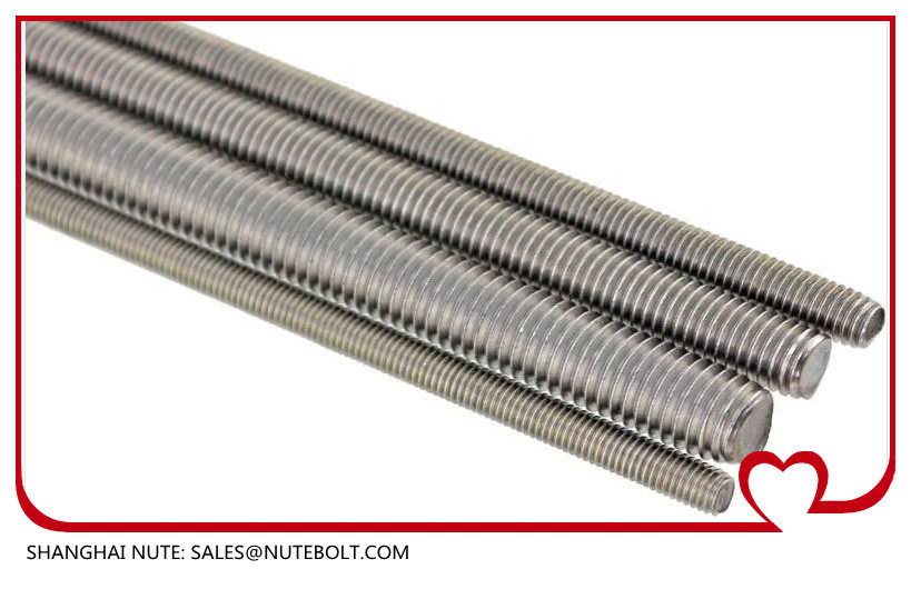 Stainless Steel 304 316 Threaded Rods DIN975 M6*1000