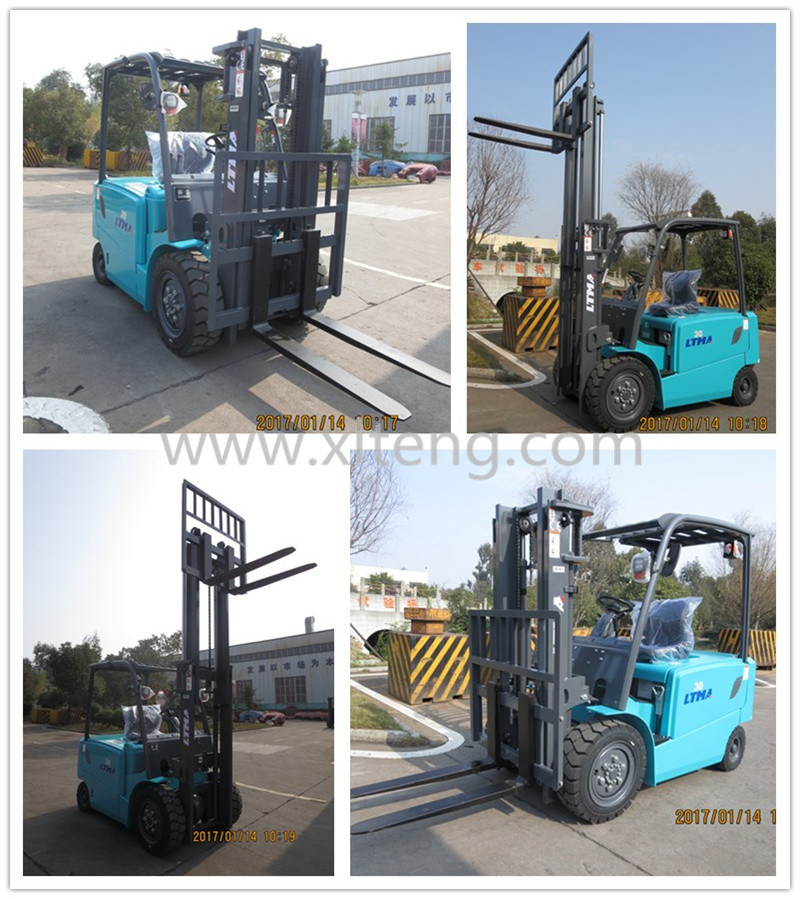 Ltma Small Battery Forklift 3 Ton Electric Forklift Price