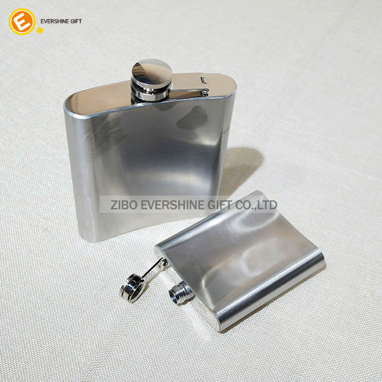 Portable Stainless Steel Hip Whisky Flask with Custom Logo