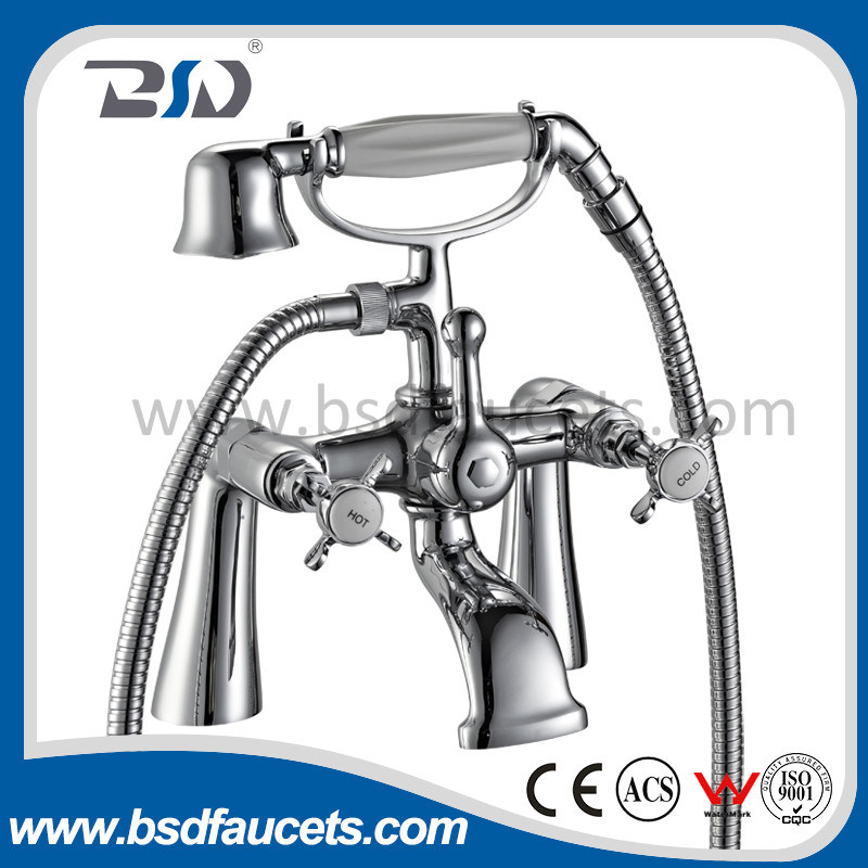 Modern Bathroom Shower Set Bathtub Mixer Shower Chrome Bath Faucet