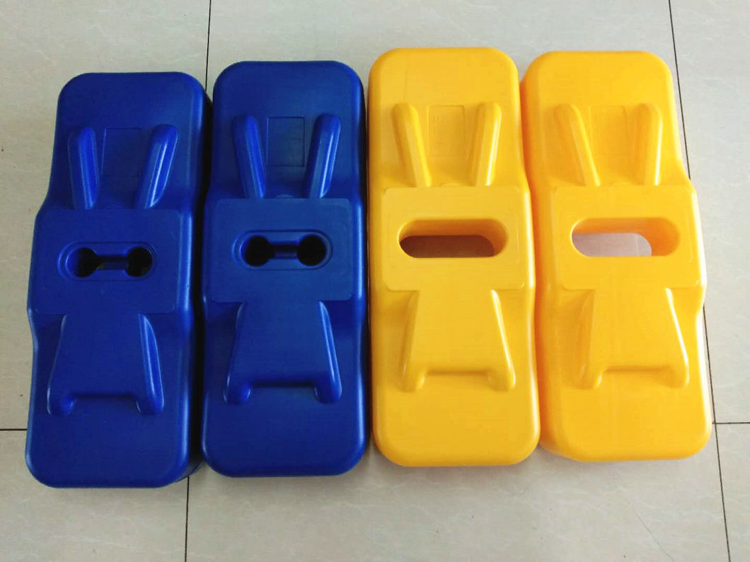 Customized Yellow HDPE Durable Heavy Duty Plastic Base