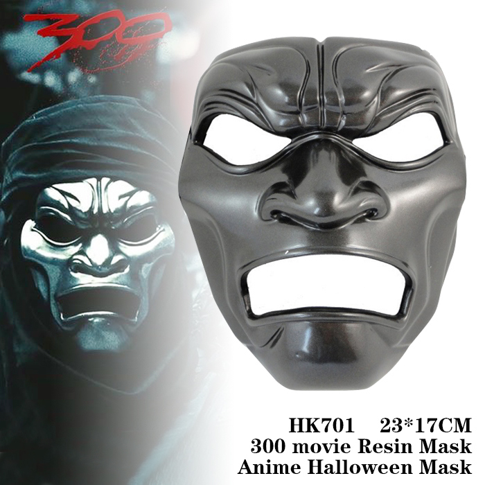 300 Movie Resin Mask 23*17cm HK701