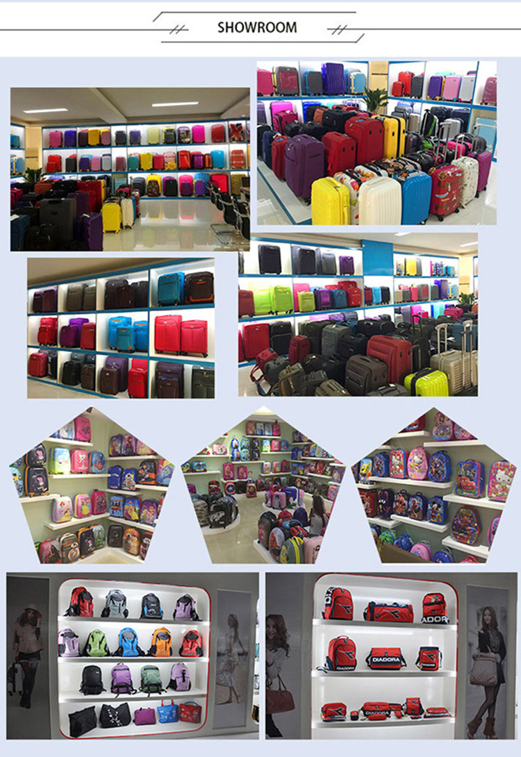 2018 Fashion Polyester Trolley Travel Luggage with Good Quality