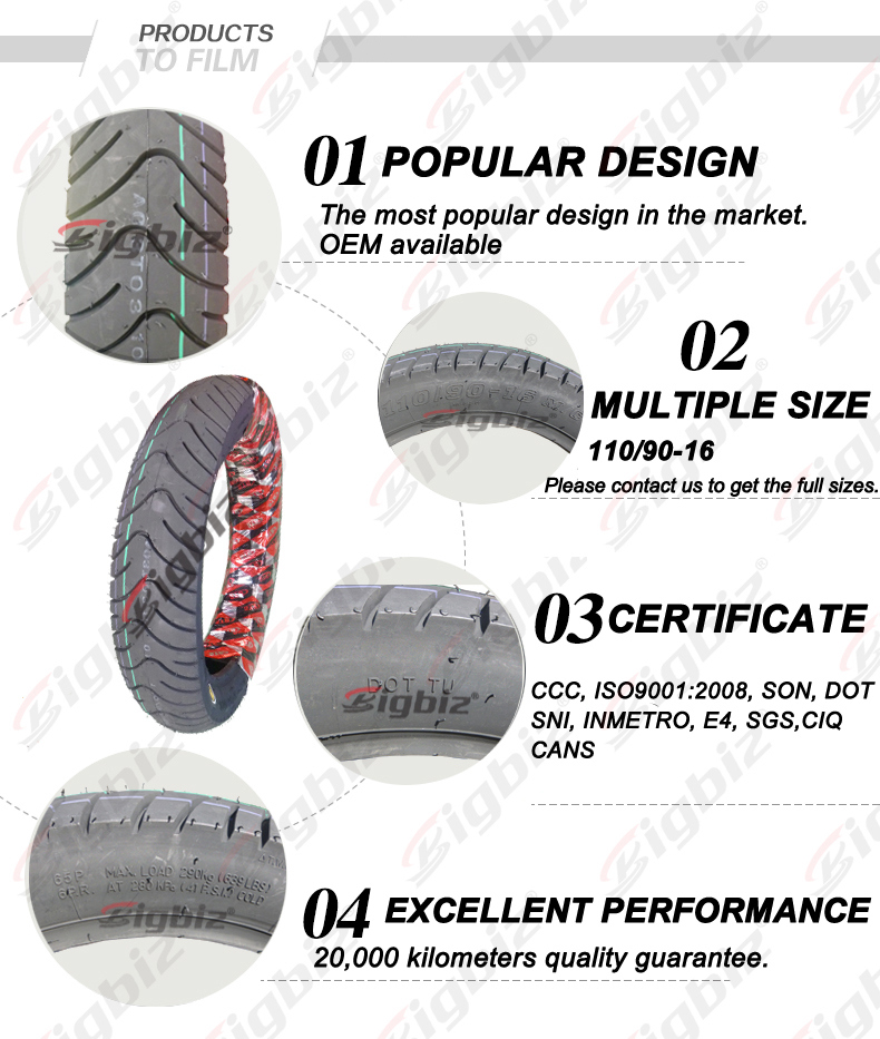 Qingdao (4.50-12) Cheap Motorcycle Tyre.