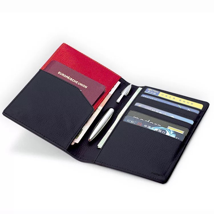 Premium PU Leather Travel Passport Wallet Passport Holder