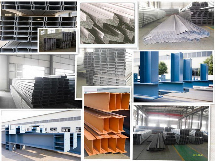 High Strength Steel Material Beam Structure for Warehouse Fabrication