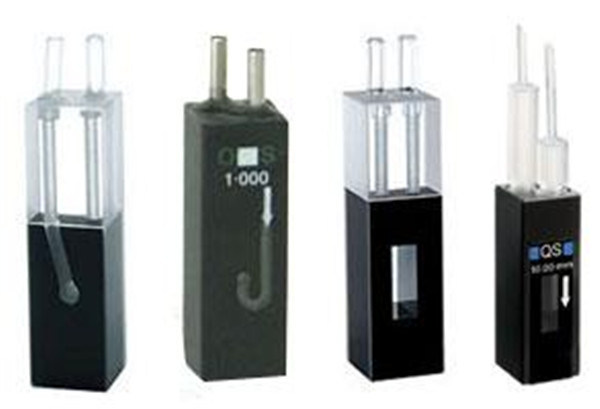 Customized Flow Quartz Cell Quartz Cuvette with Long Tube