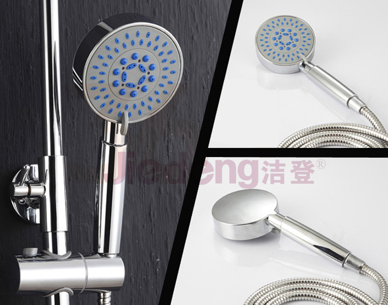 High Quality Brass / Ss Two Styles Big Shower Set (YQ-X1)