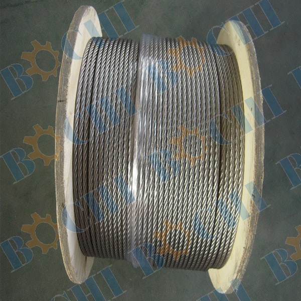 Galvanized Multilayer Non-Rotating Steel Wire Rope