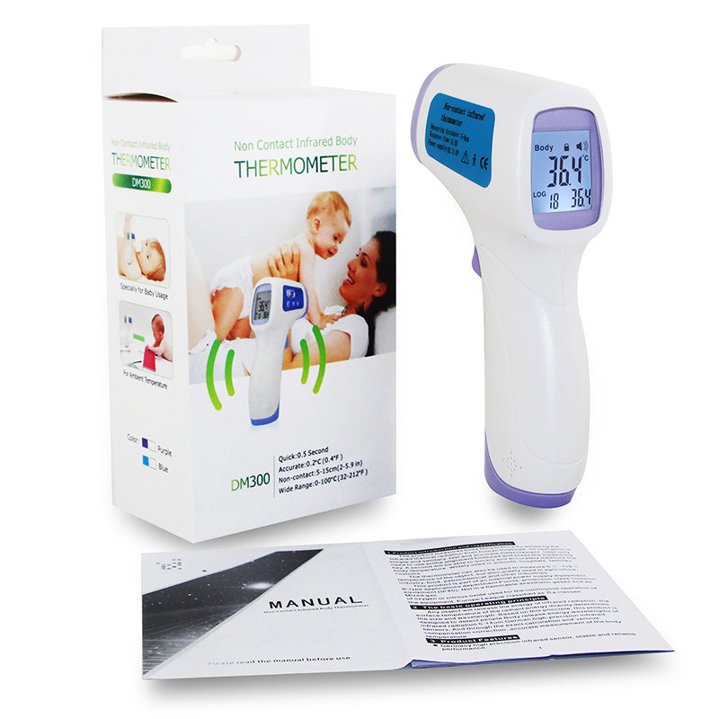 Professional Infrared Baby Adult Non-Contact Forehead Body Clinical Digital Thermometer