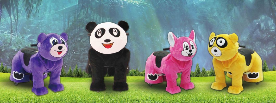 Qualtiy Assrued Electric Stuffed Animal Rides for Children