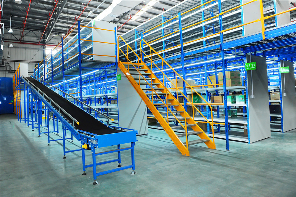 Steel Platform Mezzanine Rack System Multi-Level Floor