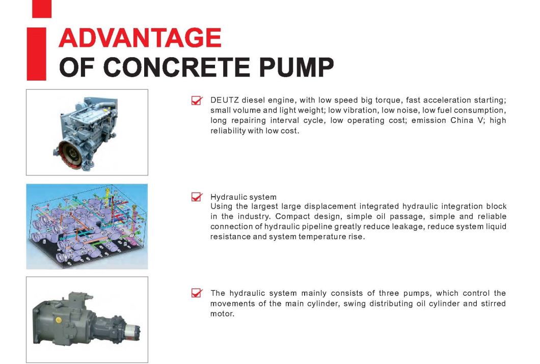 Stationary Concrete Pump - Spare Parts