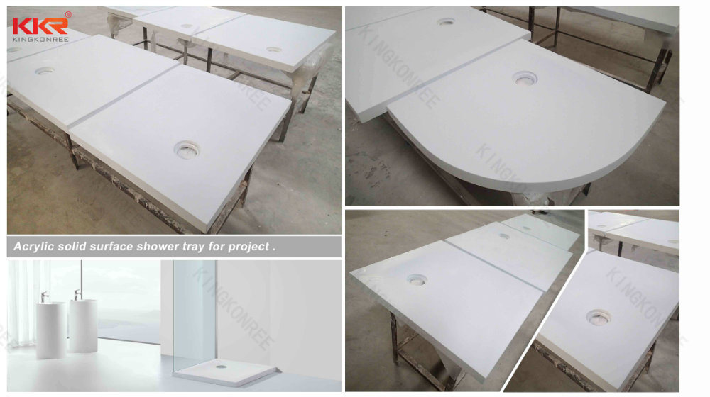 Acrylic Solid Surface Shower Tray 36
