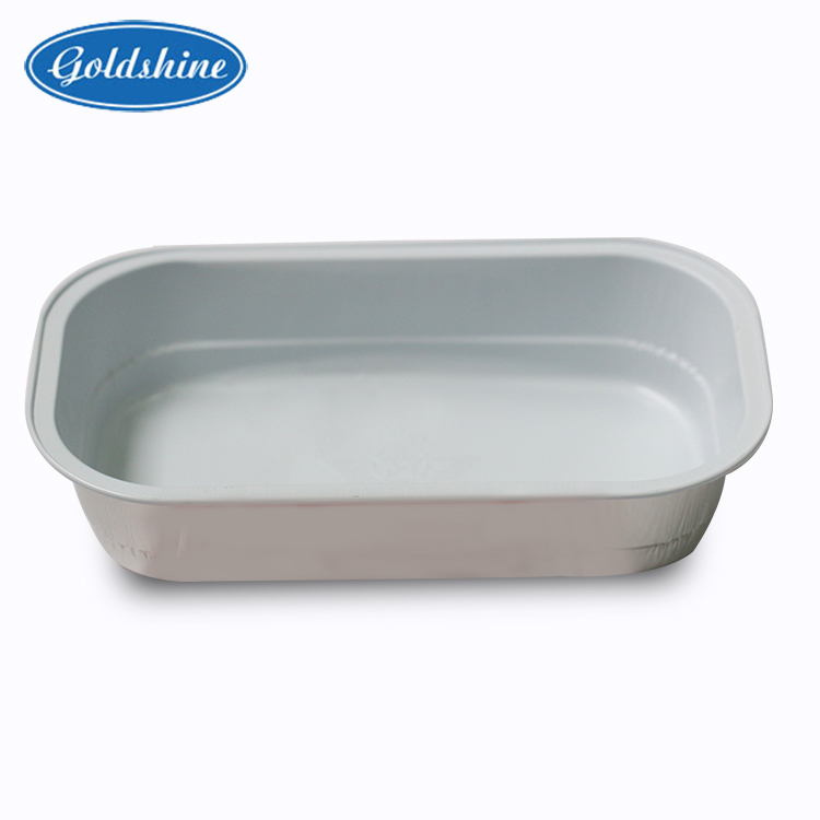 Aluminium Foil Airline Food Packaging Container Lunch Box