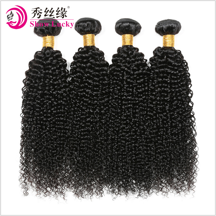 Original Raw Unprocessed Virgin Indian Human Hair Weaving High Quality Remy Kinky Curly Hair Products