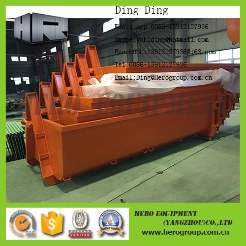 Outdoor Waste Disposable Waste Management Roll off Container Hook Lift Container
