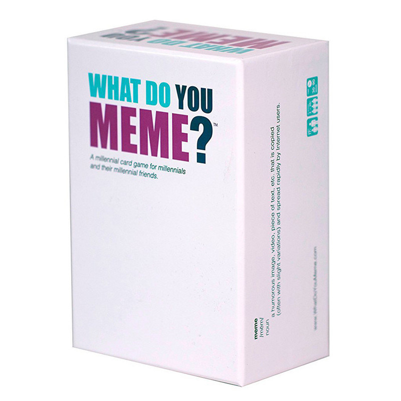 Card What Do You Meme a Adult Children Party Game for Funny Game Cards