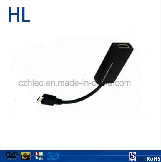 Black Color Micro HDMI to USB Cable