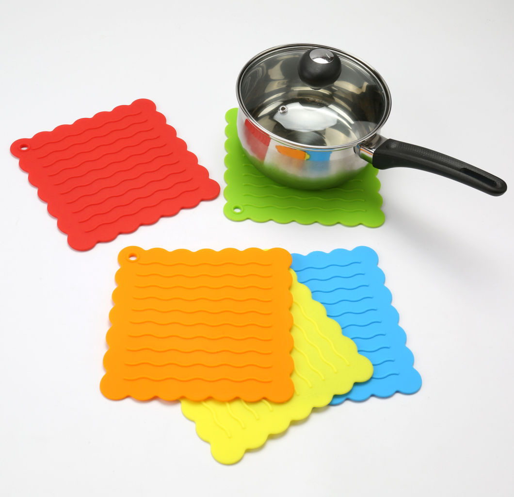 Customized Eco-Friendly Silicone Dinner Mat Silicone Dining Pad