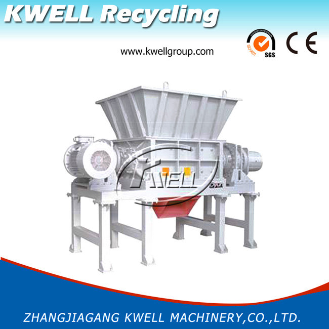 Wood/Paper/Box Shredder/Waste Double Shaft Crusher Machine/Plastic Granulator