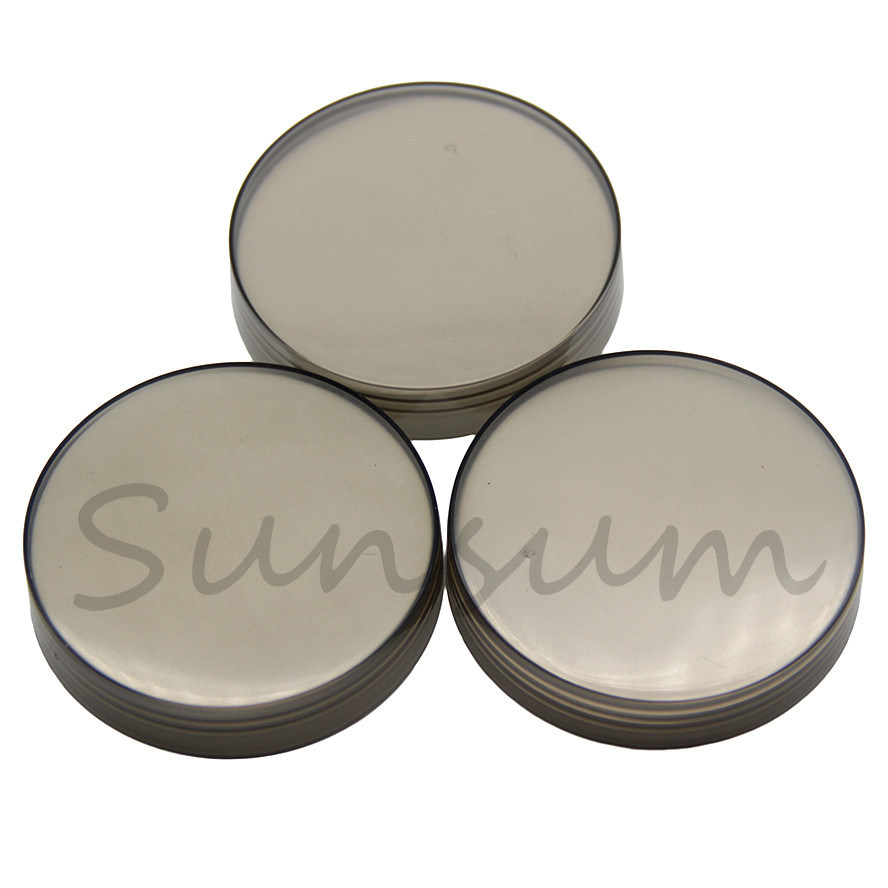 Wholesale Transparent Black Color Plastic Empty Cream Skincare Cosmetic Cream Jar 100ml
