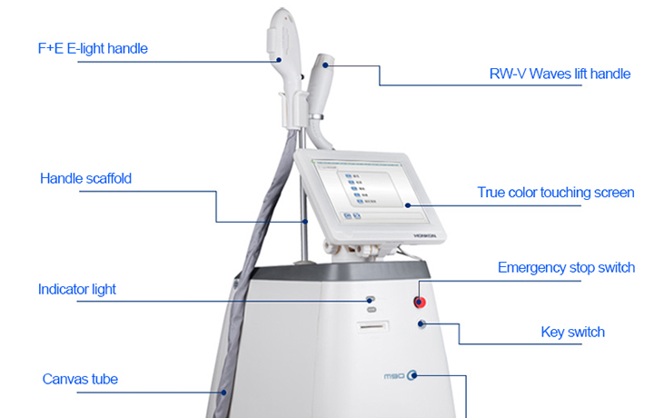 Opt Shr RF IPL Hair Acne Removal Machine