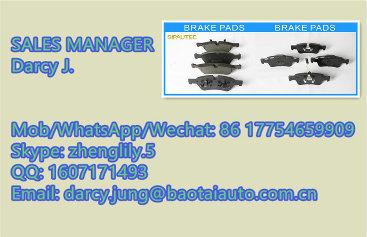 Auto Spare Car Parts Ceramic/Semi-Metal 5W93-2200-AA Brake Pad for Mazda