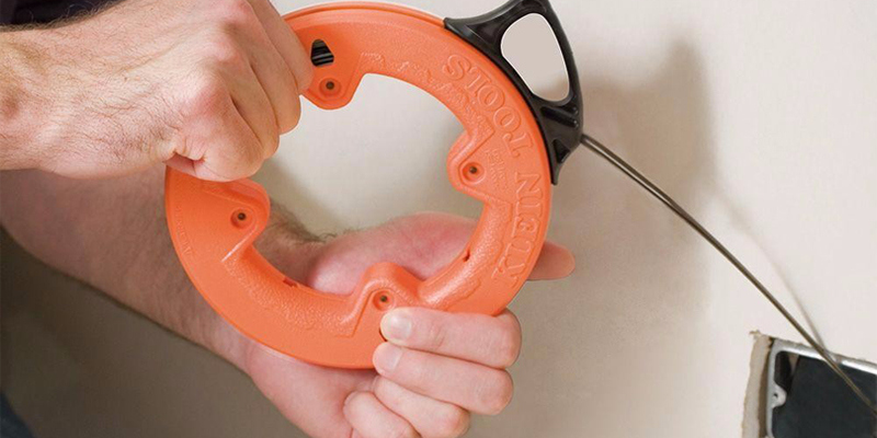 Cable Puller Steel Fish Tape Reel