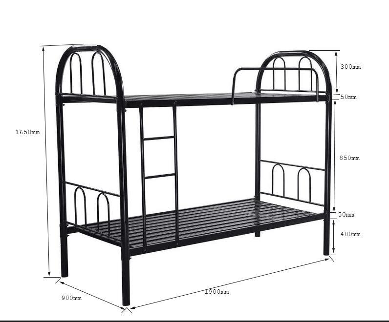 School Camp Military Use Heavy Duty Cheap Steel Bunk Bed