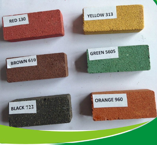 Best Price 95% Iron Oxide Red 130 for Rubber Tiles/Cement/Brick/Concrete/Paver