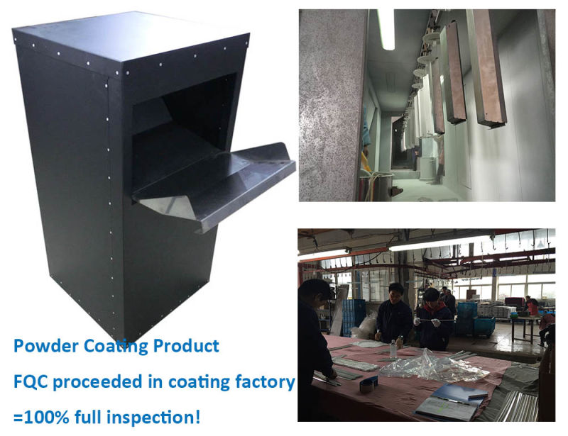 Irregular Shape Sheet Metal Part with Black Powder Coated