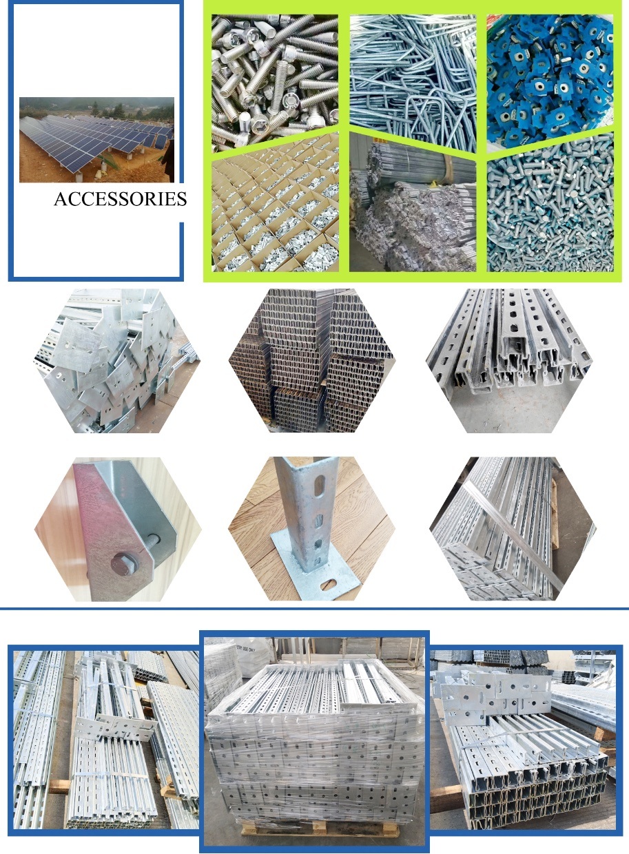 Solar Energy Ground Mounting System of Stainless Products