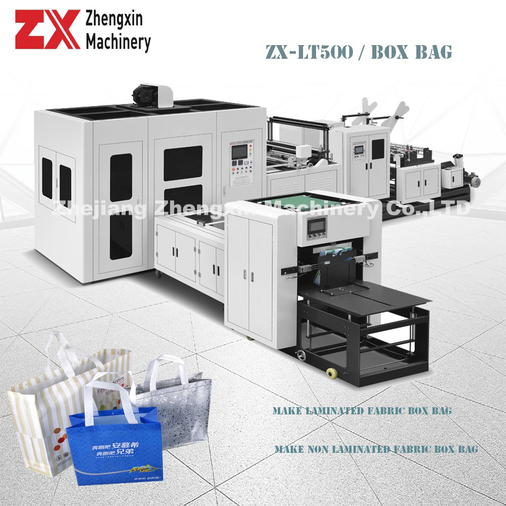 Non Woven Bag Making Machine for Box Bag (ZX-LT500)