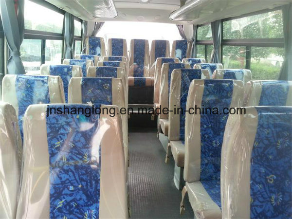 China 6.6m Euro 3 Rhd Bus with 20-26 Seats (Coaster type)