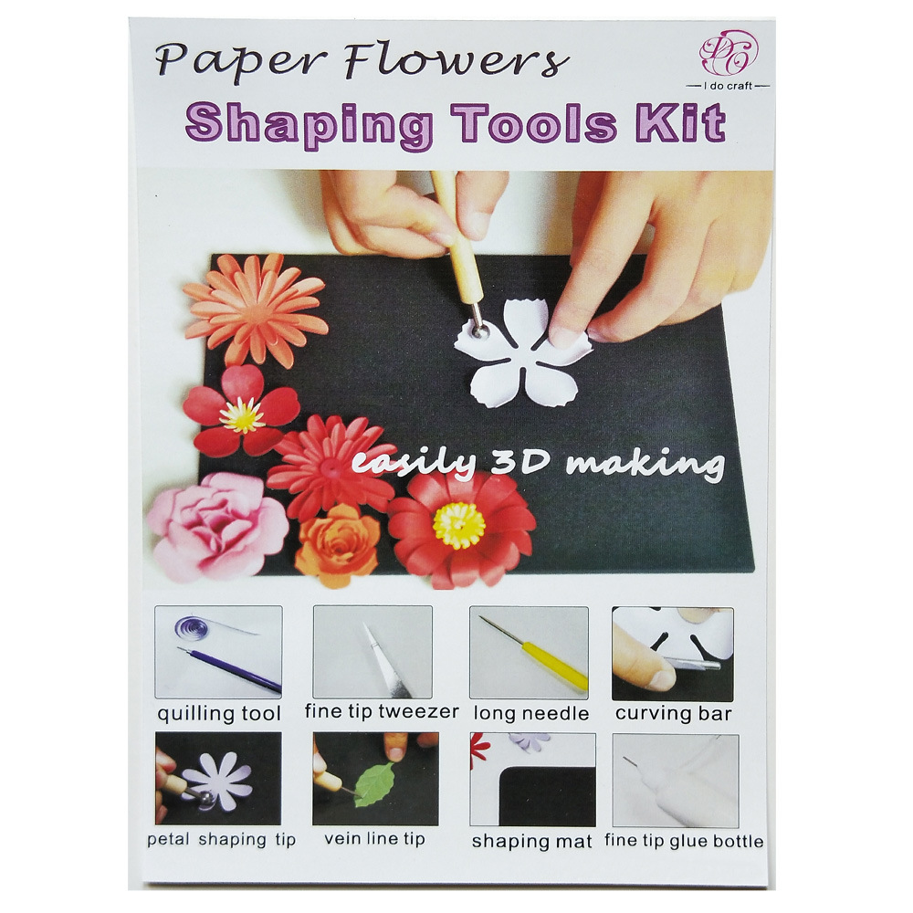 DIY Tool Set for Making Paper Flower (DPFT-1)