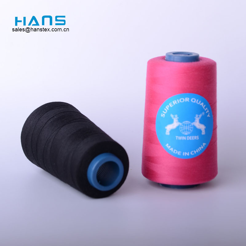 Hans New Products 2019 High Strength Spun Polyester Yarn