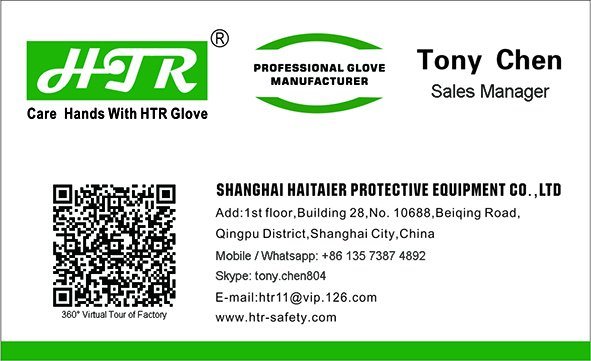 Knitted Oil-Proof Nitrile Coated Anti-Slip Abrasion Resistant Safety Work Gloves