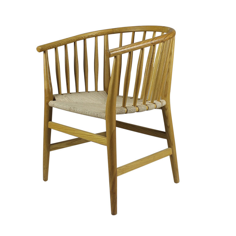 Wholesale Solid Ash Wood Chair Coffee Shop Chair From Guangzhou China