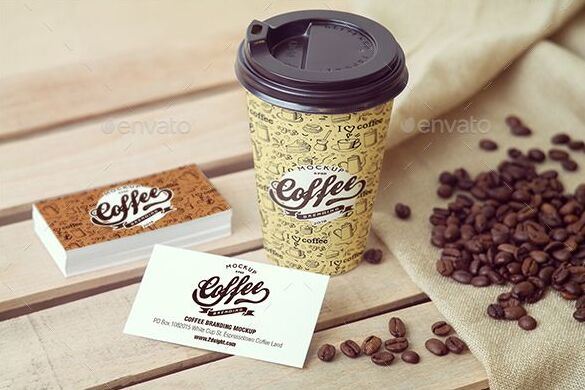 Take Away Logo Printed Paper Coffee Cups with Lids, Paper Cup, Coffee Paper Cup