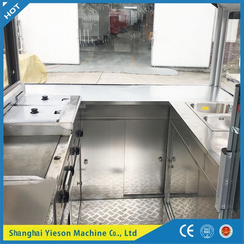 Ys-Ho350 Yieson High Quality Food Van Food Trucks for Sale in China