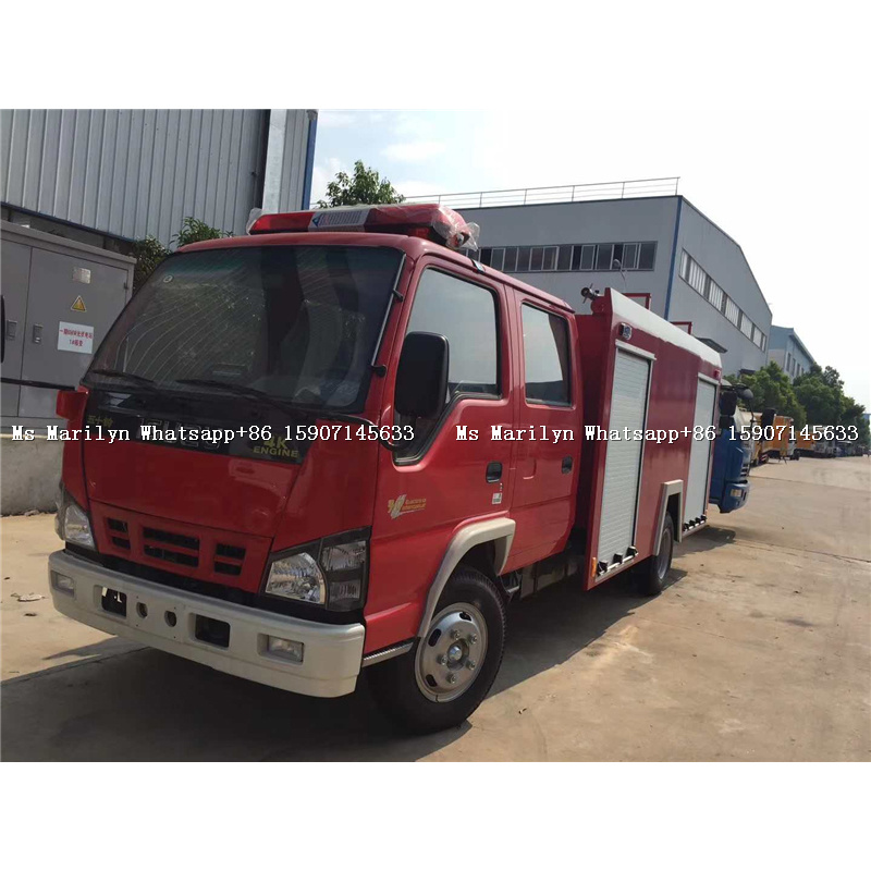 Isuzu 6 Wheels Fire Truck Siren, Firefighting Truck, Fire Engine