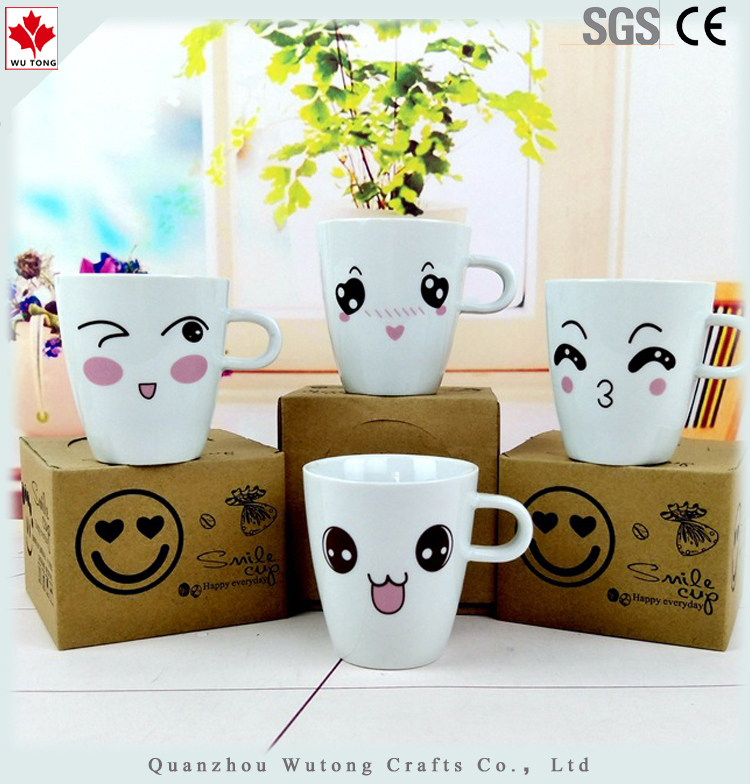 Customized Logo Cheap Price Ceramics Cup Funny Mug
