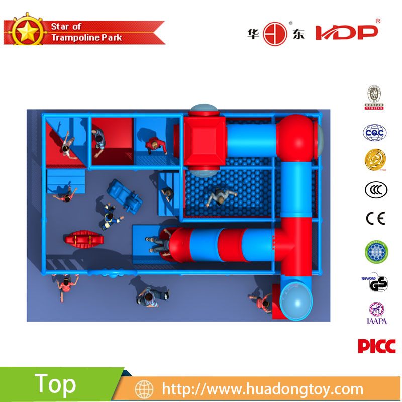 Professional Plastic Indoor Adventure Playground for Kids, Indoor Adventure Playground for Adults